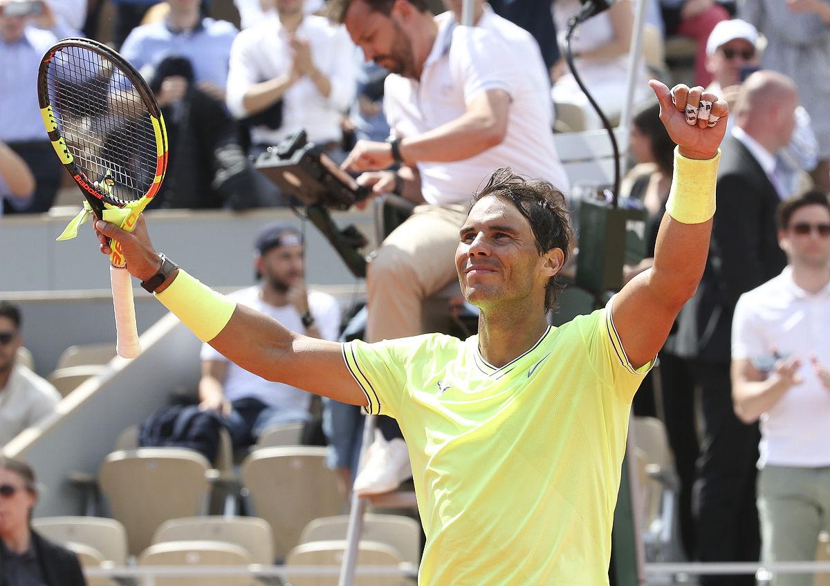 戴维斯杯力克法网，纳达尔统治全场